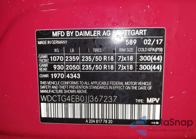 WDCTG4EB0JJ367237: 44543659