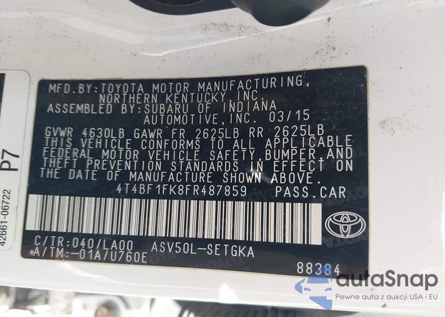 4T4BF1FK8FR487859: 44543734