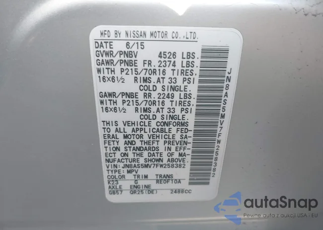 JN8AS5MV7FW258382: 44543863