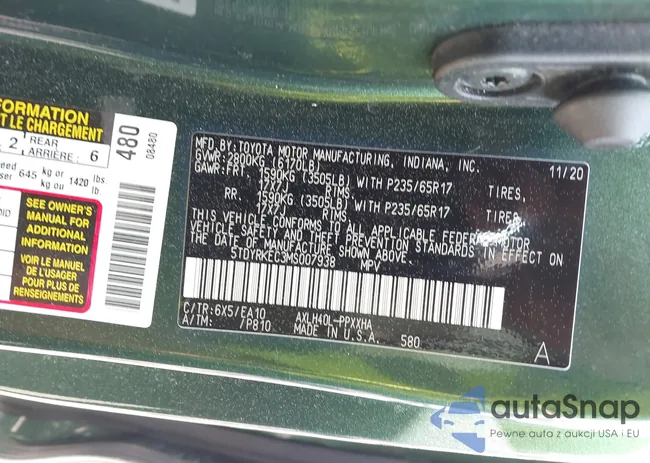 5TDYRKEC3MS007938: 44543961