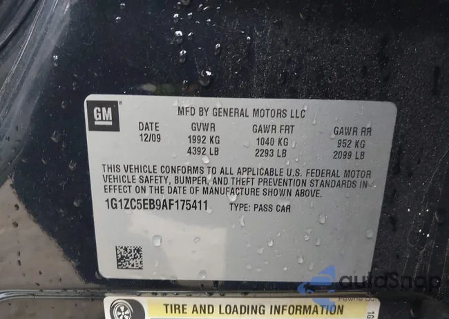 1G1ZC5EB9AF175411: 44544151