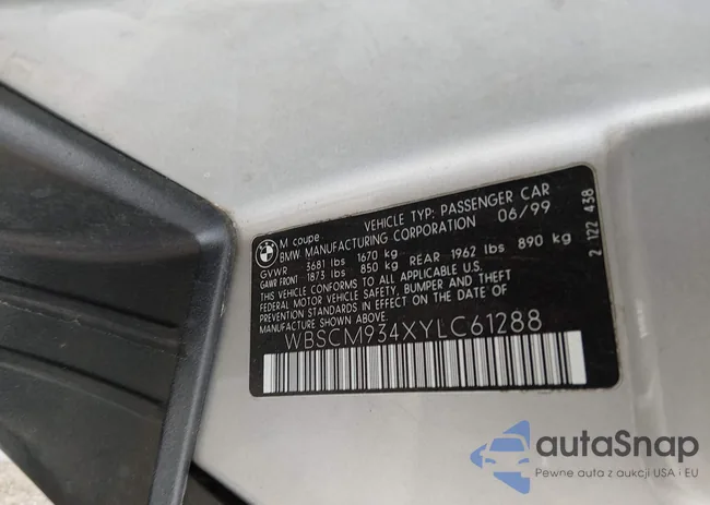 WBSCM934XYLC61288: 44543452