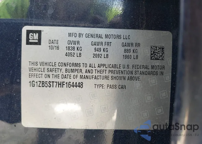 1G1ZB5ST7HF164448: 44544886