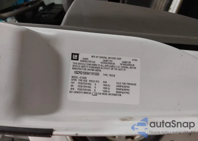 1GCFG15X641181333: 44544363