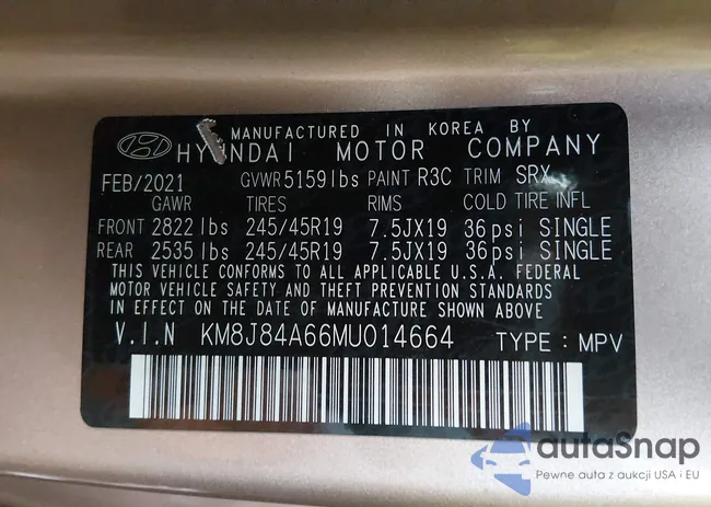 KM8J84A66MU014664: 44545862