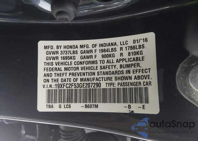 19XFC2F53GE207290: 44545875