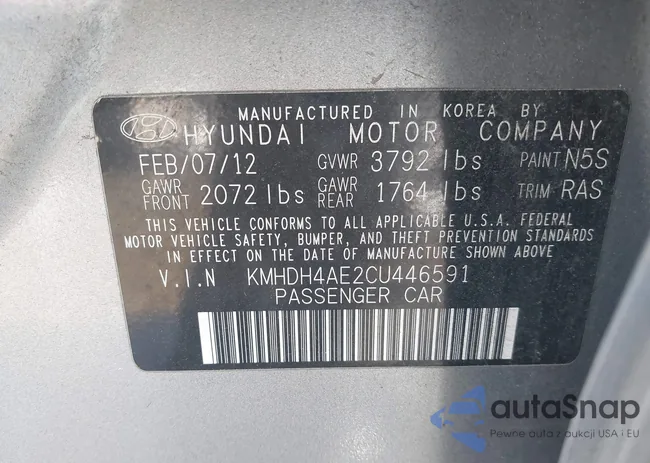 KMHDH4AE2CU446591: 44545896