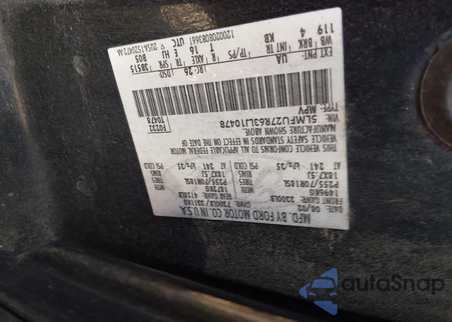 5LMFU27R63LJ10478: 44545173