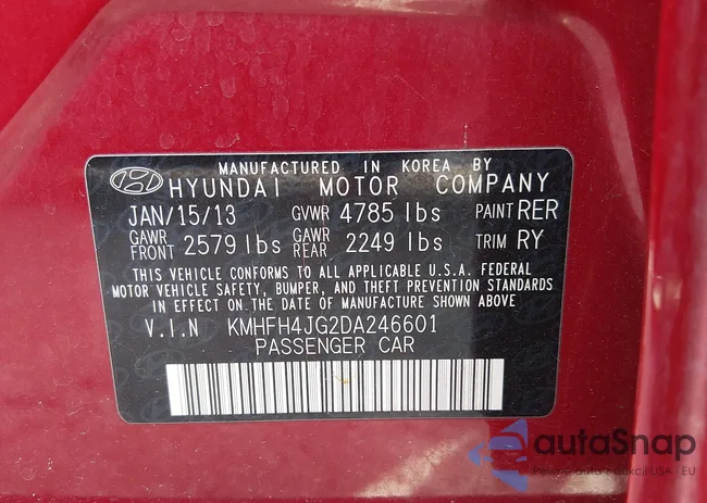 KMHFH4JG2DA246601: 44545554