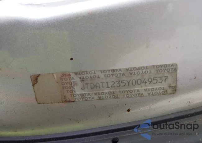 JTDAT1235Y0049537: 44546568