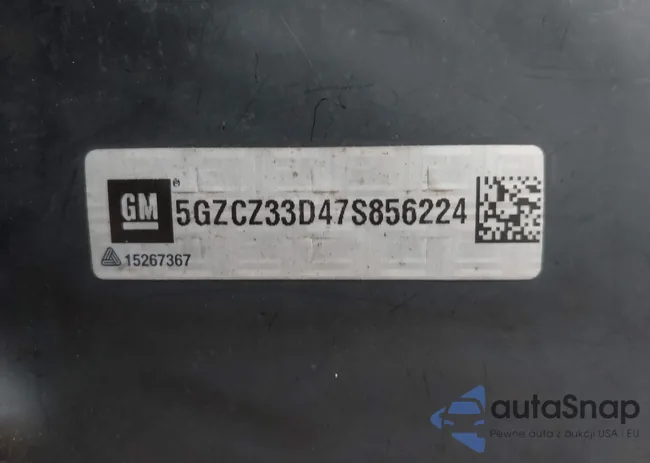 5GZCZ33D47S856224: 44546648