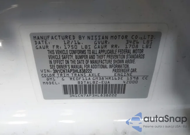 3N1CN7AP3HL838222: 44546691