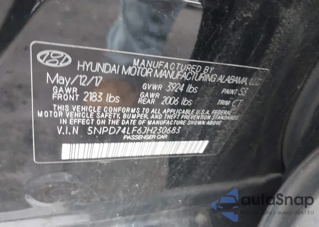 5NPD74LF6JH230683: 44546985