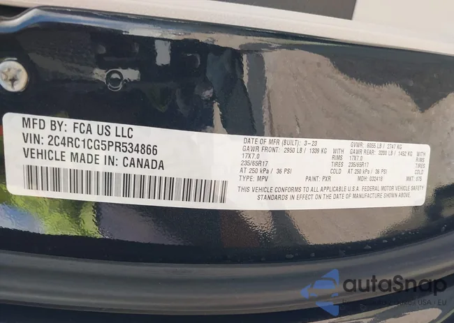 2C4RC1CG5PR534866: 44547031