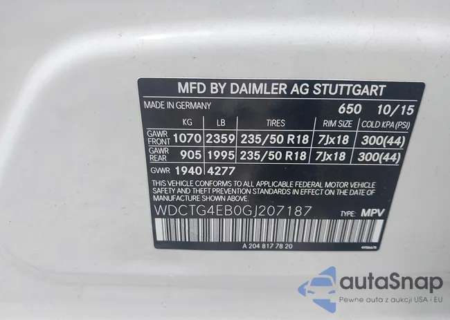 WDCTG4EB0GJ207187: 44547063