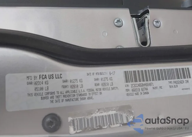 2C3CCABG8HH664871: 44547657