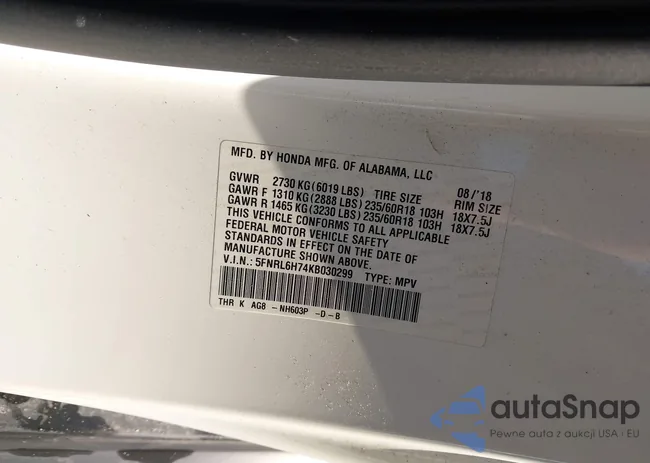 5FNRL6H74KB030299: 44547974
