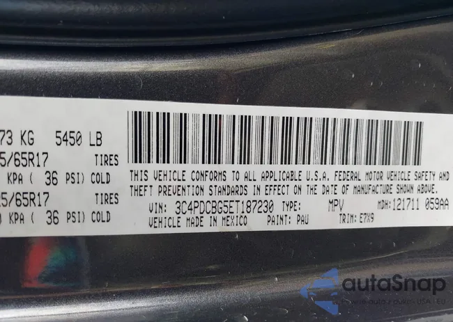 3C4PDCBG5ET187230: 44547265