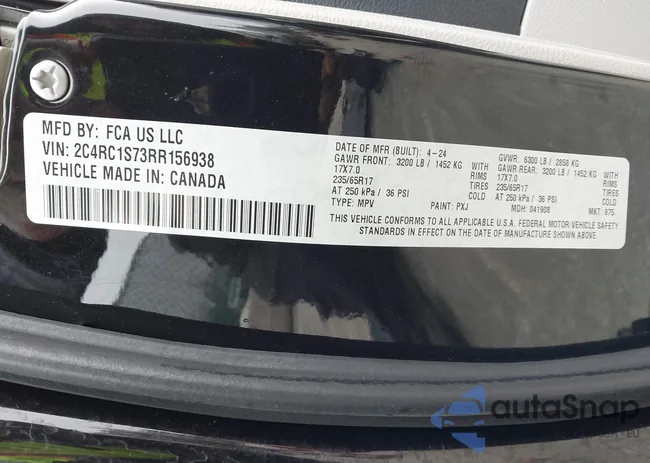 2C4RC1S73RR156938: 44548600