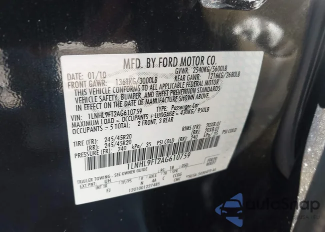 1LNHL9FT2AG610759: 44548604