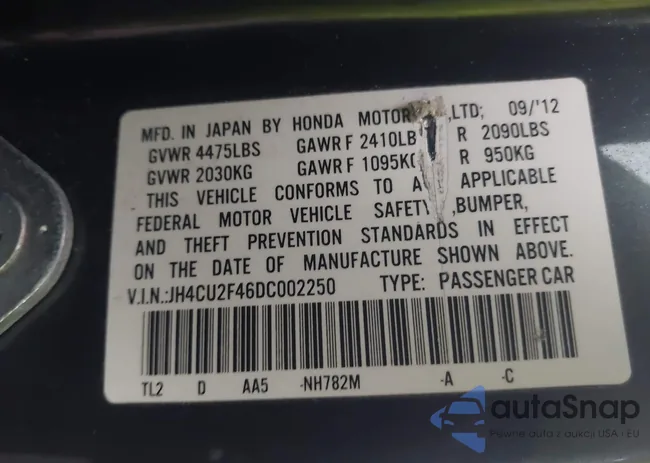 JH4CU2F46DC002250: 44548660