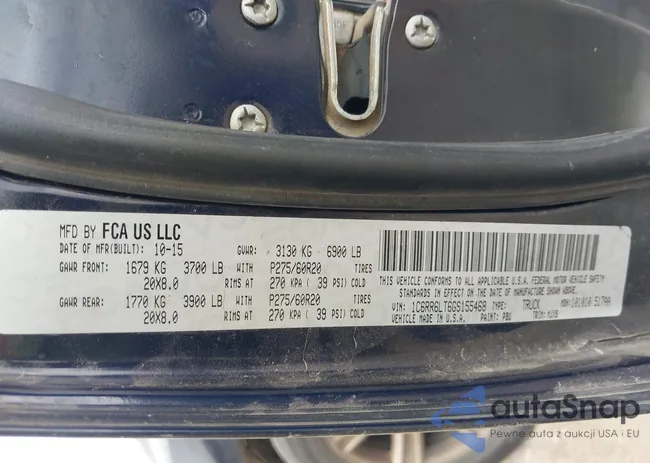 1C6RR6LT6GS155468: 44548909