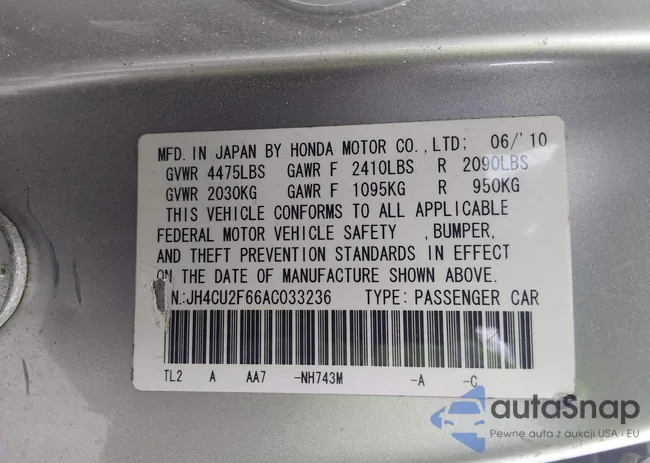 JH4CU2F66AC033236: 44549024