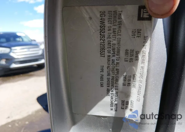 2G4WS52J521206537: 44548361