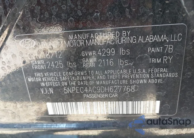 5NPEC4AC9DH627768: 44549903