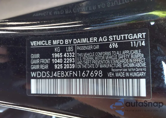 WDDSJ4EBXFN167698: 44550853