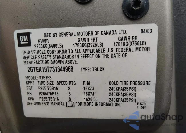 2GTEK19T731344968: 44551037