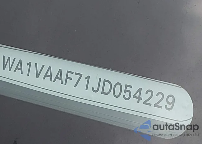 WA1VAAF71JD054229: 44550146