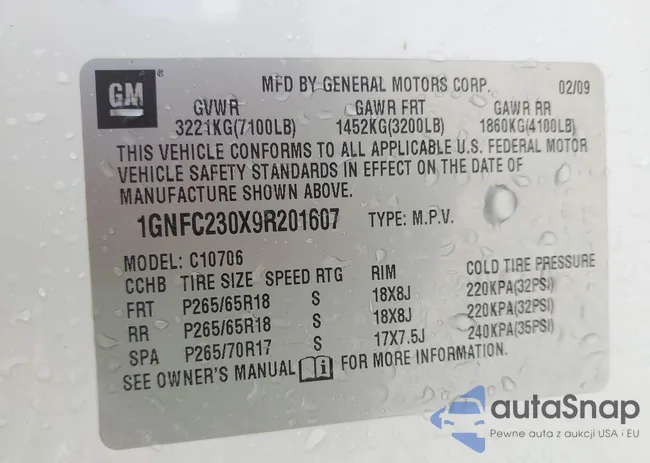 1GNFC230X9R201607: 44551553