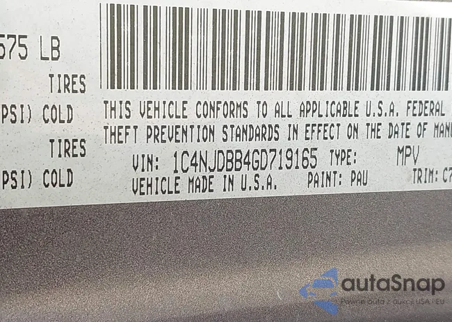 1C4NJDBB4GD719165: 44551583