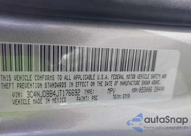 3C4NJDBB4JT176692: 44551859