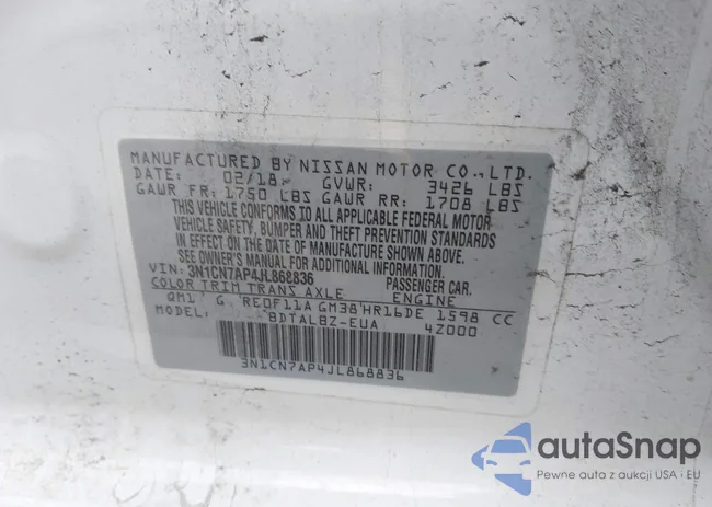 3N1CN7AP4JL868836: 44552004