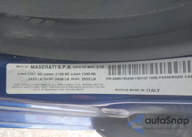 ZAM57XSA5G1187137: 44551194