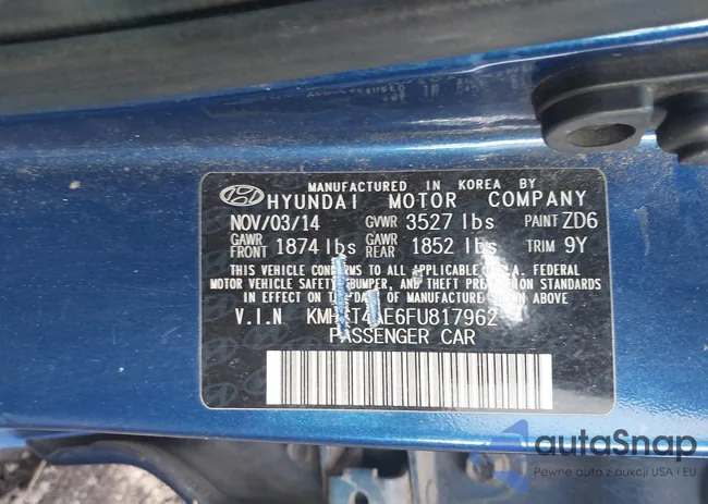 KMHCT4AE6FU817962: 44551291