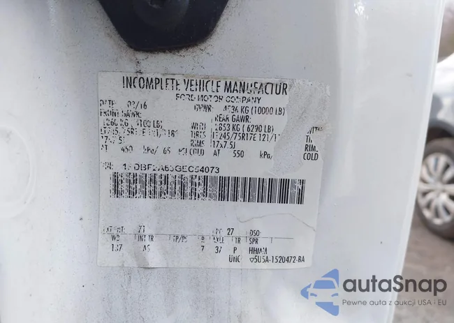 1FDBF2A63GEC54073: 44551453