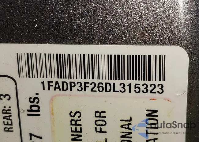 1FADP3F26DL315323: 44552147