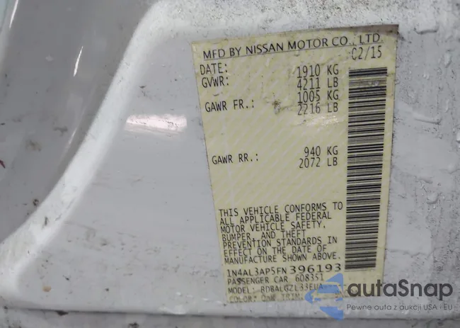 1N4AL3AP5FN396193: 44553634