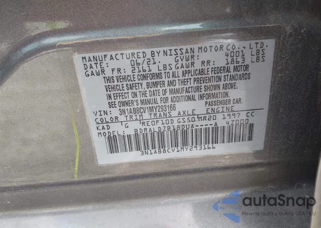 3N1AB8CV1MY293166: 44553654