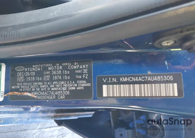 KMHCN4AC7AU485306: 44553703