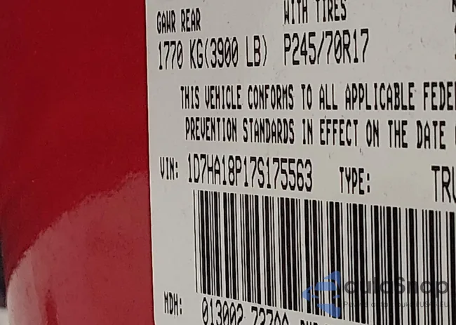 1D7HA18P17S175563: 44553781