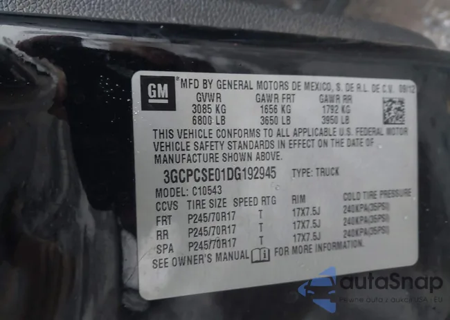 3GCPCSE01DG192945: 44553855