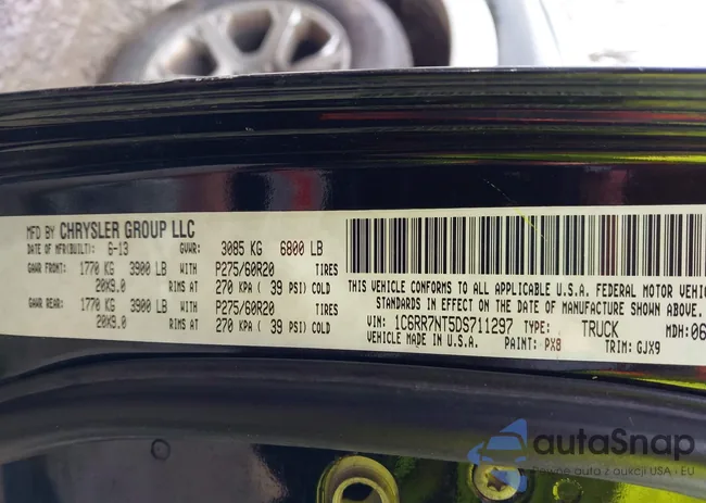 1C6RR7NT5DS711297: 44553381