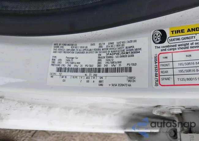 3FADP4EJ5KM136894: 44553494