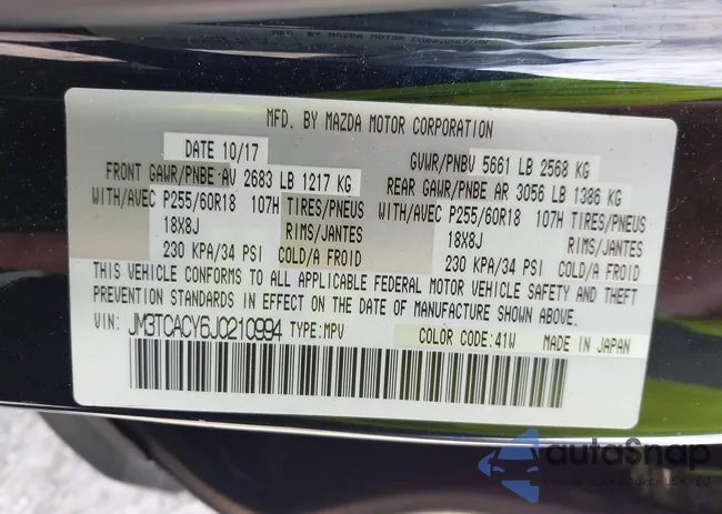 JM3TCACY6J0210994: 44554975