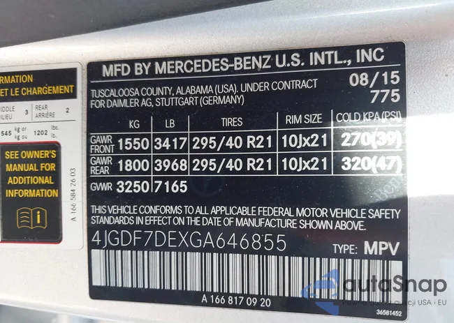 4JGDF7DEXGA646855: 44555015