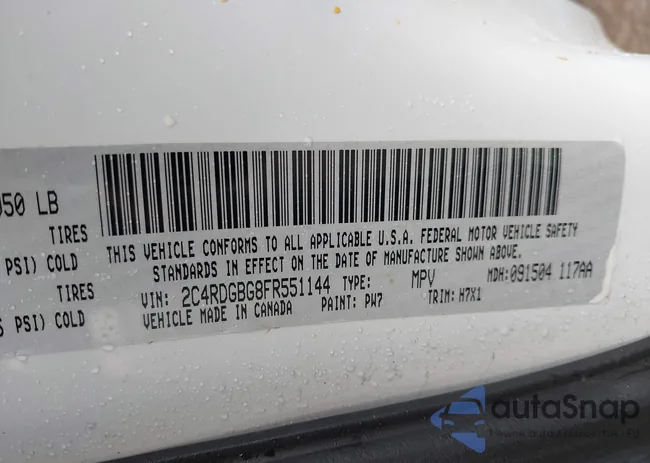 2C4RDGBG8FR551144: 44554267